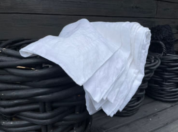 The Linen Company Plaid Classic mit 6cm Saum